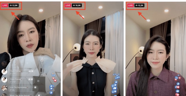 Buff mắt xem livestream không làm cho tài khoản Tiktok bị khóa