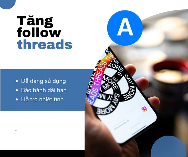 Dùng dịch vụ tăng follow thread tại tanglikesmm.com bạn thực sự yên tâm