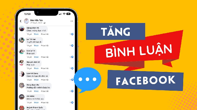 Tăng bình luận cho bài viết Facebook giúp nâng cao uy tín của thương hiệu